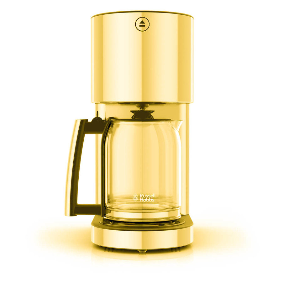 LUXURY 24K Gold Plated Russel Hobbs Elegance Coffee Mashine - 23370 - Кухня  - Магазин - GoldTuning