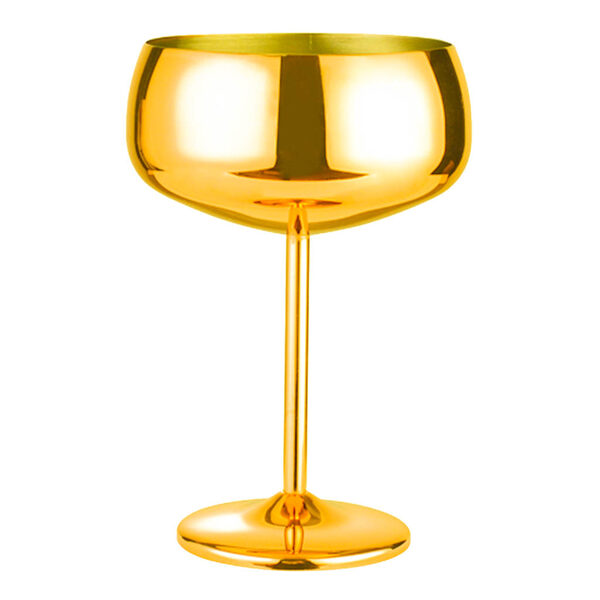 LUXURY 24K Gold Plated Cocktail Glass 450ml