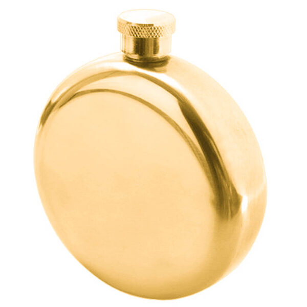 LUXURY 24K Gold Plated Hip Flask