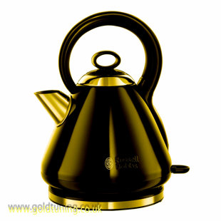 LUXURY 24K Gold Plated Russel Hobbs Legacy Quiet Boil - 1.7L 21886